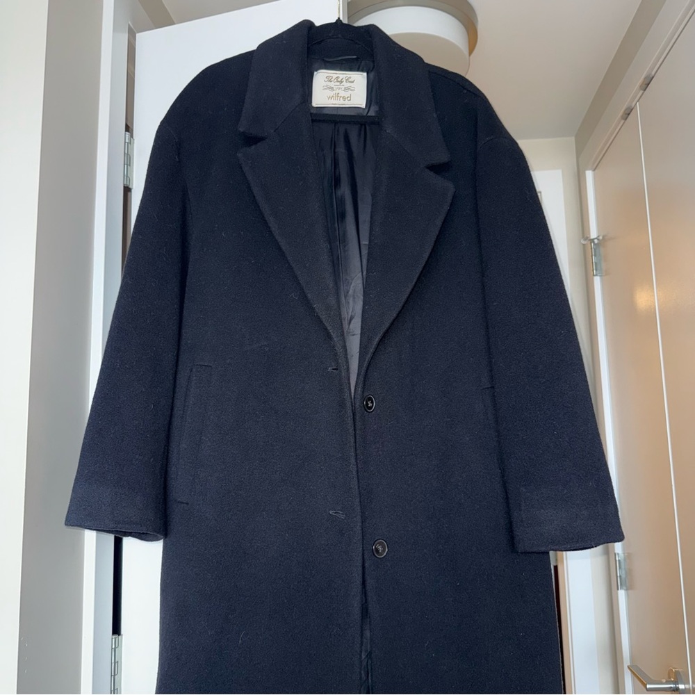 Aritzia - Wilfred The Only Coat (black)